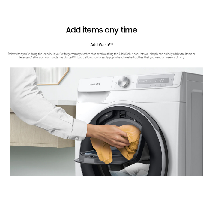 Samsung Mesin Cuci Front Loading 9.5 KG - WW95T654DLX